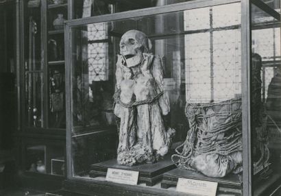 AUTEUR non identifié Momie d'homme de Piedra Grande (Haut-Pérou) au Musée de l'Homme,...