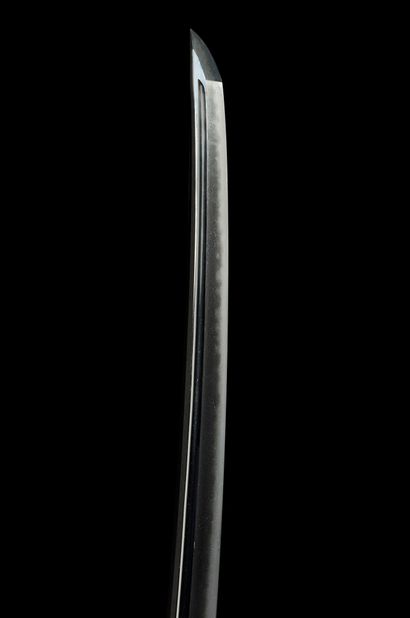 null Koto wakizashi
Epoque MUROMACHI (1333 - 1573)?
Signé postérieurement (kin mei)...