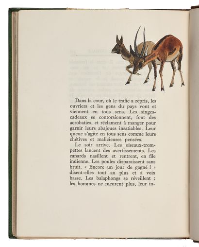 Georges Lucien GUYOT (1885-1973) 
La comédie animale, d'André Demaison
Éditions Grasset...