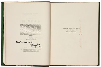 Georges Lucien GUYOT (1885-1973) 
La comédie animale, d'André Demaison
Éditions Grasset...