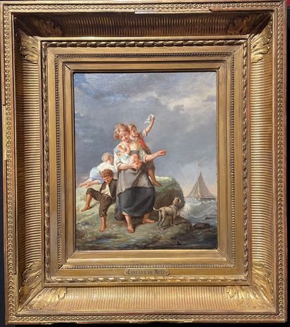 François Louis LANFANT DE METZ (1814-1892) 


告别



布面油画，右下角有签名 



40,5 x 33 cm...