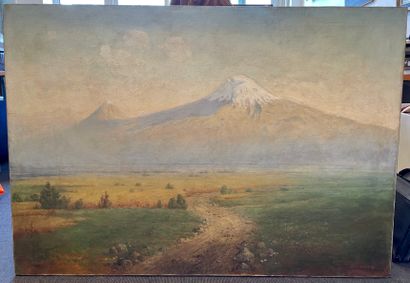 GEVORG ZAKHAROVITCH BASHINZHAGYAN (1857-1925) 


Plaine de l'Ararat



Huile sur...