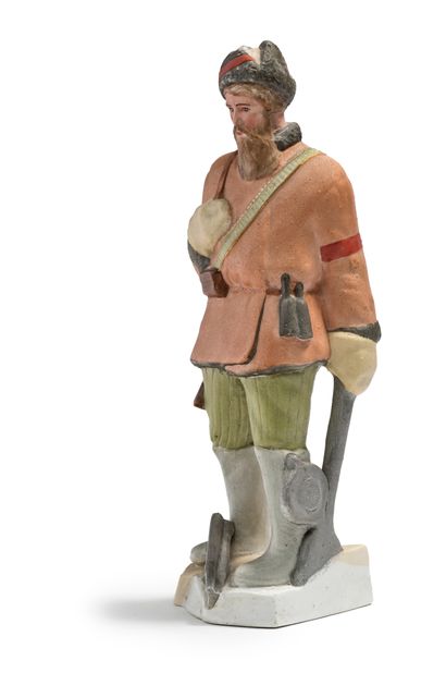 Vassily Vassiliévitch BORKINE (1896-1974), d'après 


Figurine de Partisan sibérien



Biscuit...