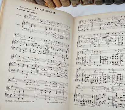  Ensemble de livres reliés et brochés dont Vaulabelle (8 vol.), Parole et Musique...