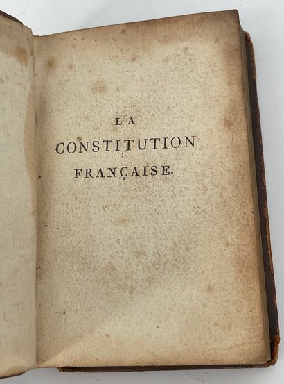  La Constitution française, Décrétée par l’Assemblée Nationale Constituante, aux...