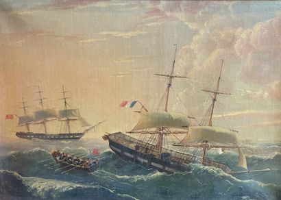 null Ecole française

Voiliers en mer

Huile sur toile 

46 x 65,5 cm

Accidents