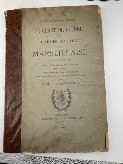  Ensemble de livres reliés et brochés dont Vaulabelle (8 vol.), Parole et Musique...