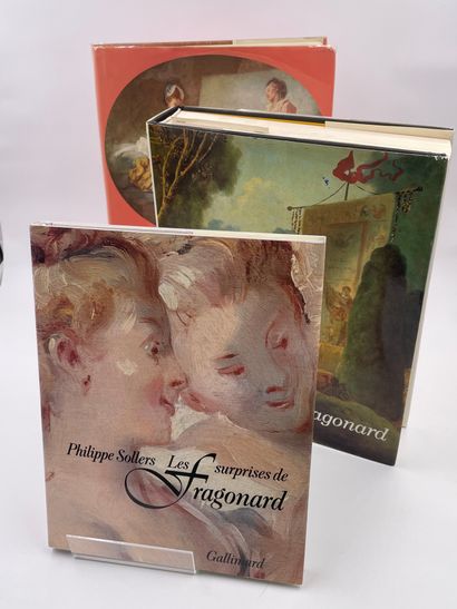 null 3 Volumes : "FRAGONARD", Georges Wildenstein, Ed. Phaidon, 1960 / "FRAGONARD",...