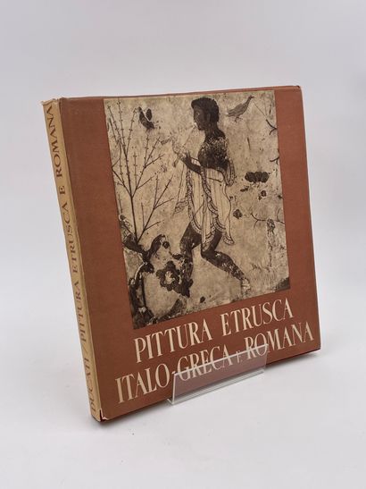 null 4 Volumes : "PITTURA ETRUSCA-ITALO-GRECA E ROMANA", Pericle Ducati, Ed. Istituto...