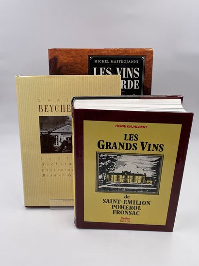 null 3 Volumes : "LES VINS DE GARDE, LA LONGUE VIE DES GRANDES BOUTEILLES", Michel...