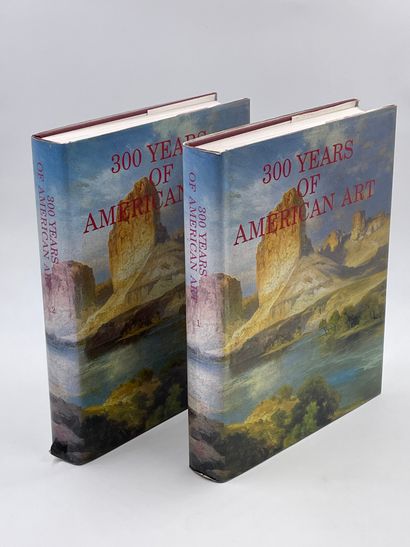 null 3 Volumes : "300 YEARS OF AMERICAN ART Tome I & Tome II", Michael David Zellman,...