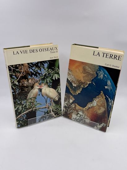 null 10 Volumes : "LA TERRE", Carl O. Dunbar, Ed. Éditions Rencontre, 1970, Collection...