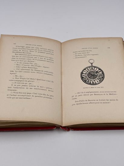 null 1 Volume : "HISTOIRE D'UNE MONTRE", Gustave Marchand, Bibliothèque des "Soirées...