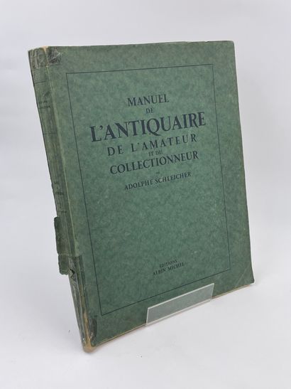 null 2 Volumes : "MANUEL DE L'ANTIQUAIRE DE L'AMATEUR ET DU COLLECTIONNEUR", Adolphe...