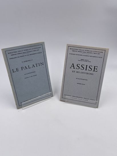 null 12 Volumes : "OSTIE", Guido Calza, Traduction d'Olivier Guyon, Série 'Itinéraires...