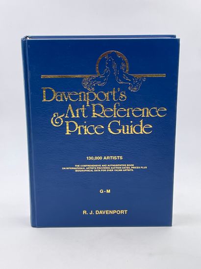 null 3 Volumes : "DAVENPORT'S, ART REFERENCE & PRICE GUIDE", 1994/95 Edition, TOME...