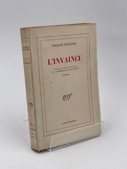 null 5 Volumes : "L'INVAINCU", William Faulkner, Traduit de l'Américain par R. N....