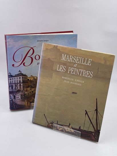 null 2 Volumes : "BORDEAUX VU PAR LES PEINTRES", Jacques Sargos, Ed. L'Horizon Chimérique,...