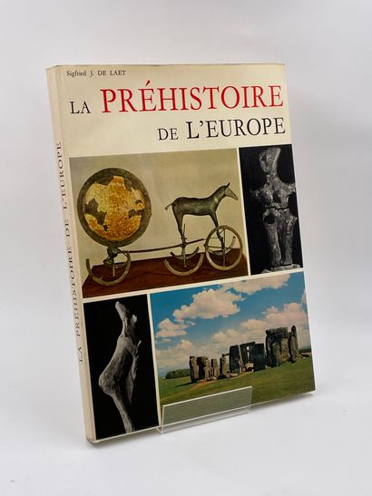 null 2 Volumes : "LA PRÉHISTOIRE DE L'EUROPE", Sigfried J. De Laet, Ed. Menddens,...