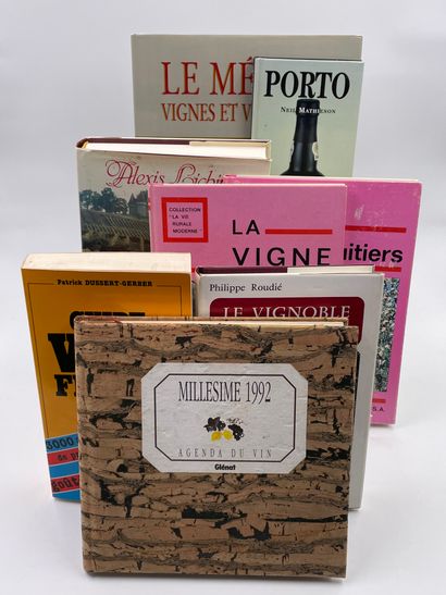 null 8 Volumes : "LE MÉDOC, VIGNES ET VIGNERONS", Textes de René Pijassou, Photographies...