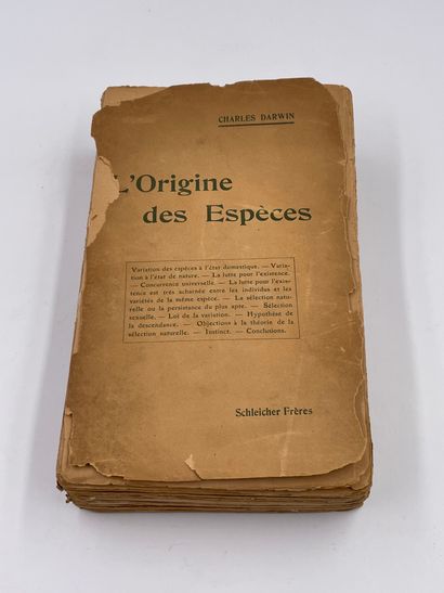 null 1 Volume : "L'ORIGINE DES ESPÈCES", Au Moyen de la Sélection Naturelle ou la...