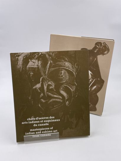 null 2 Volumes : "CHEFS-D'ŒUVRE DES ARTS INDIENS ET ESQUIMAUX DU Canada", Musée de...