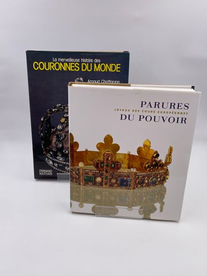 null 2 Volumes : "LA MERVEILLEUSE HISTOIRE DE COURONNES DU MONDE', Arnaud Chaffanjon,...
