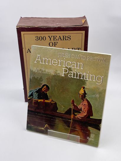 null 3 Volumes : "300 YEARS OF AMERICAN ART Tome I & Tome II", Michael David Zellman,...