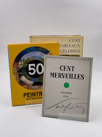 null 3 Volumes : "CENT TABLEAUX CÉLÈBRES", Introduction de Sir John Rothenstein,...