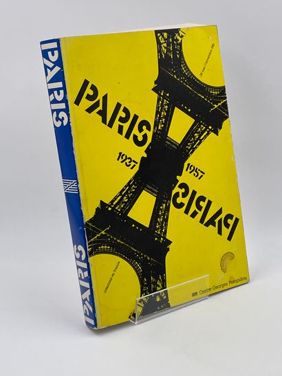 null 3 Volumes : "PARIS 1937-PARIS 1957", Créations de France, Centre Georges Pompidou,...