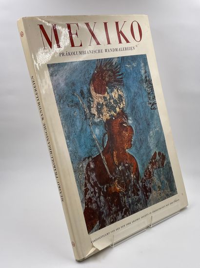 null 2 Volumes : "MEXIKO, PRÄKOLUMBIANISCHE WANDMALEREIEN", Jacques Soustelle, Ignacio...