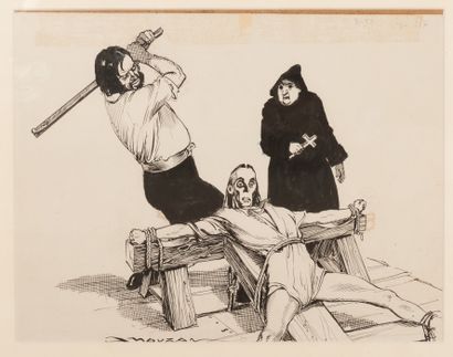 null Le Brigand Cartouche Roi des Coeurs
Unpublished.
"The executioner took the iron...