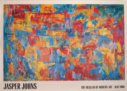 JOHNS Jasper d'apr?s 
Map. The Museum of Modern Art New York. Offset poster. Copyright...
