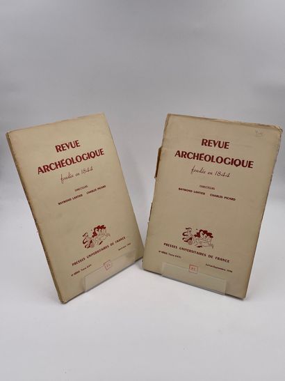 null 21 Volumes : "REVUE ARCHÉOLOGIQUE", Fondée en 1844, Raymond Lantier, Charles...