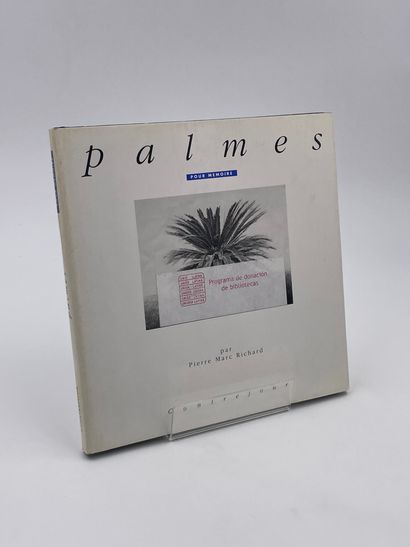 null 1 Volume : "PALMES", Pierre Marc Richard, Ed. Contrejour, 1991