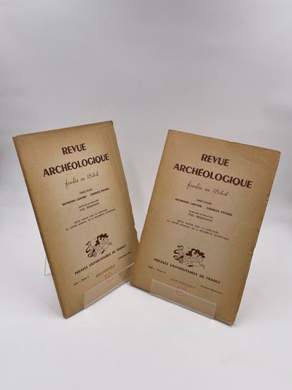 null 21 Volumes : "REVUE ARCHÉOLOGIQUE", Fondée en 1844, Raymond Lantier, Charles...