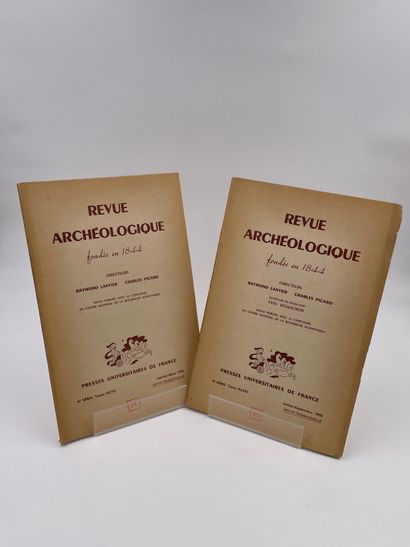 null 21 Volumes : "REVUE ARCHÉOLOGIQUE", Fondée en 1844, Raymond Lantier, Charles...