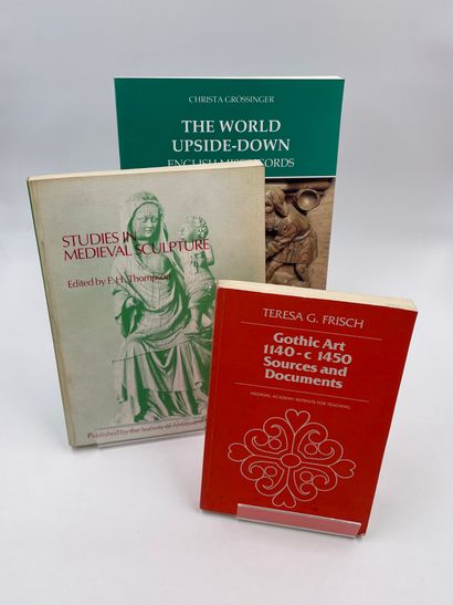 null 3 Volumes :

- "THE WORLD UPSIDE-DOWN, ENGLISH MISERICORDS", Christa Grössinger,...