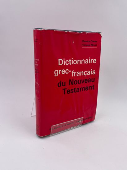 null 4 Volumes : 

- "DICTIONNAIRE GREC-FRANÇAIS DU NOUVEAU TESTAMENT", Maurice Carrez,...