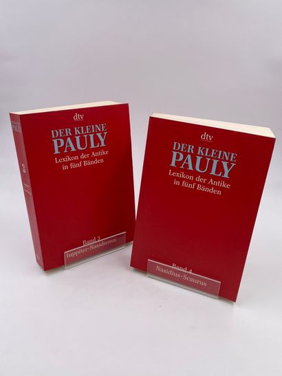 null 5 Volumes : "DER KLEINE PAULY, LEXIKON DER ANTIKE IN FÜNF BÄNDEN", Dtv, Ed.Deutscher...