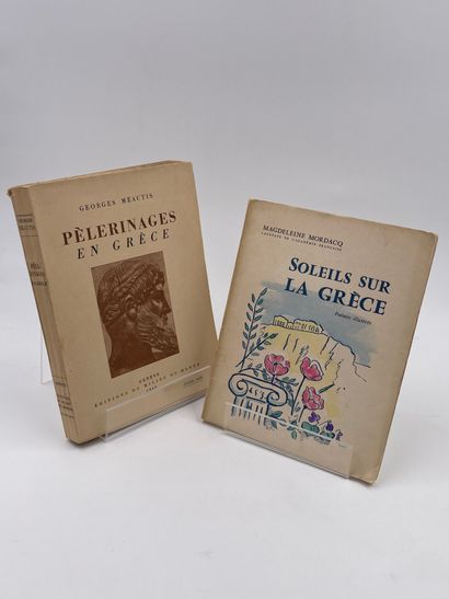 null 5 Volumes :

- "PERMANENCE DE LA GRÈCE", Les Cahiers du Sud, 1948, Tranche Interne...