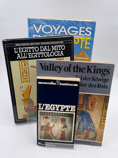 null 4 Volumes : 

- "VOYAGES EN ÉGYPTE, IMAGES - HISTOIRES ET IMPRESSIONS", Sélection...