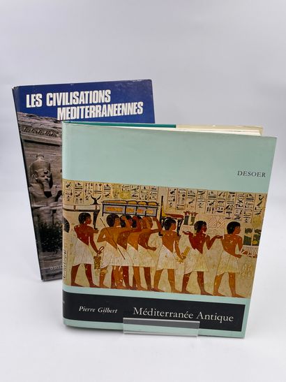 null 2 Volumes : 

- "MÉDITERRANÉE ANTIQUE ET HUMANISME DANS L'ART", Pierre Gilbert,...