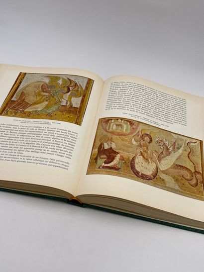 null 1 Volume : "LA PEINTURE ROMANE DU ONZIÈME AU TREIZIÈME SIÈCLE", Peinture Murales...