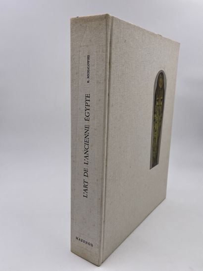 null 1 Volume : "L'ART DE L'ANCIENNE ÉGYPTE", Kazimierz Michalowski, Ed. Mazenod,...