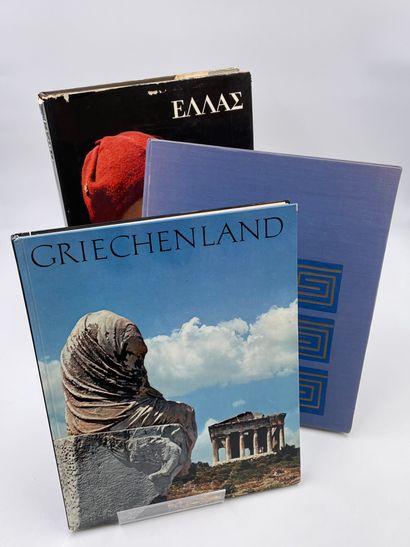 null 3 Volumes :

- "LA GRÈCE", Jan Lukas, Photographies, Ed. Artia, Livre Anglais-Allemand-Français

-...