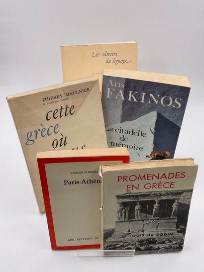 null 5 Volumes : 

- "LES OLIVIERS DU LIGNAGE", Une Grèce de Tradition Vénitienne,...