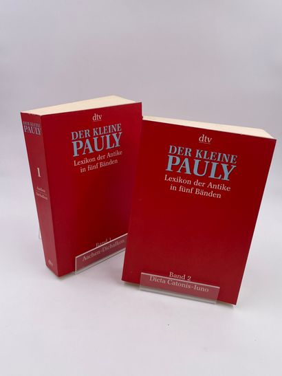 null 5 Volumes : "DER KLEINE PAULY, LEXIKON DER ANTIKE IN FÜNF BÄNDEN", Dtv, Ed.Deutscher...