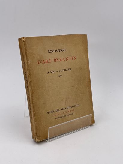 null 3 Volumes : 

- "L'ART BYZANTIN", Collection 'La Grammaire des Styles', publiée...