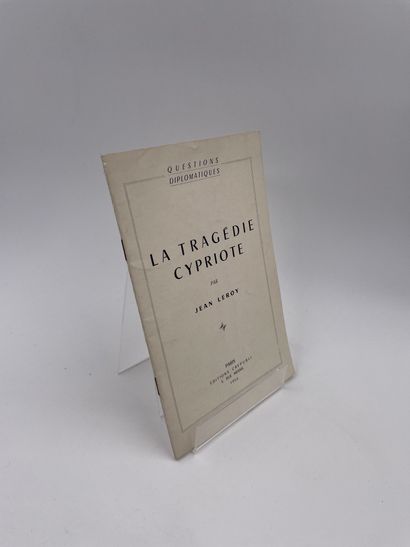 null 3 Volumes :

- "LA TRAGÉDIE CYPRIOTE", Jean Leroy, Collection 'Questions Diplomatiques',...